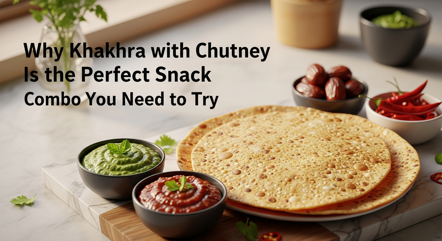Why Khakhra with Chutney Is the Perfect Snack..