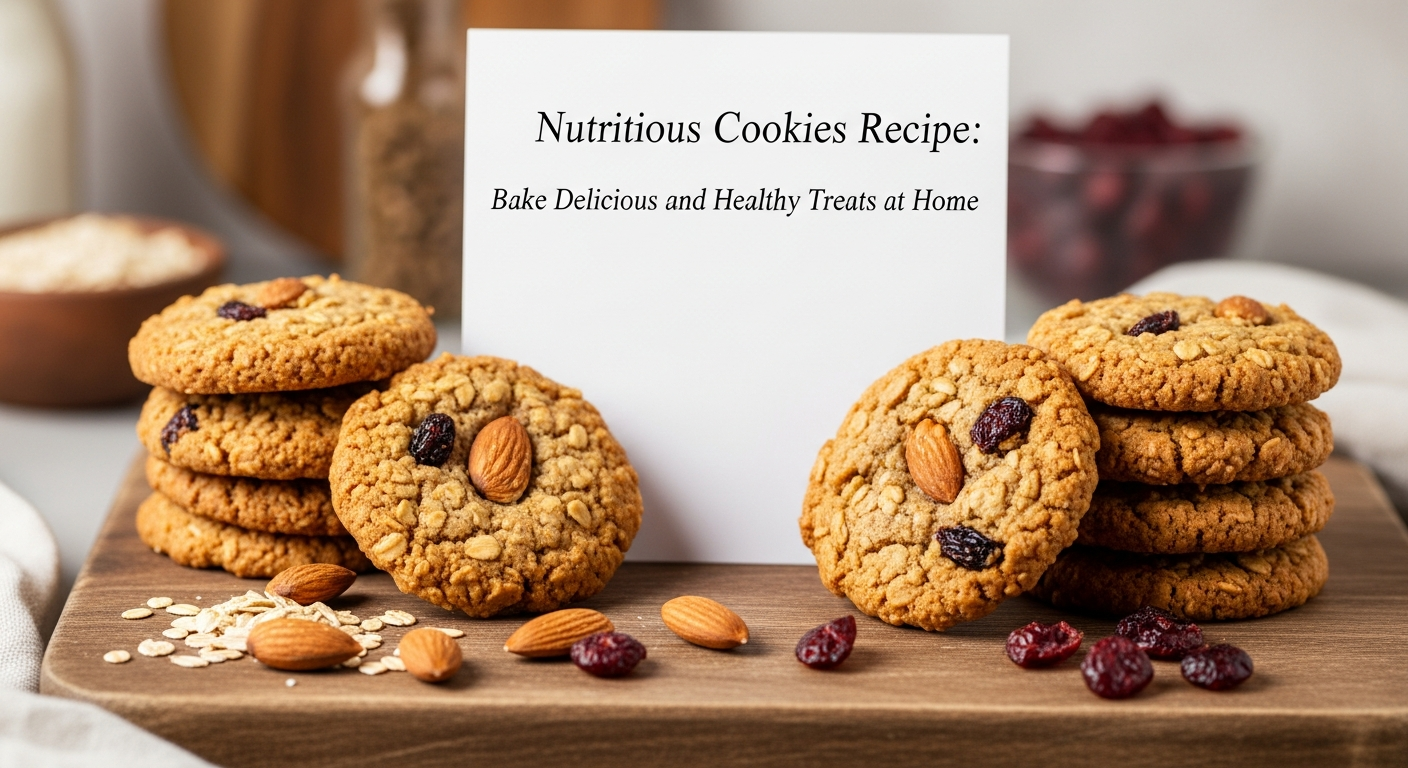 Nutritious Cookies Recipe: Bake Delicious and..