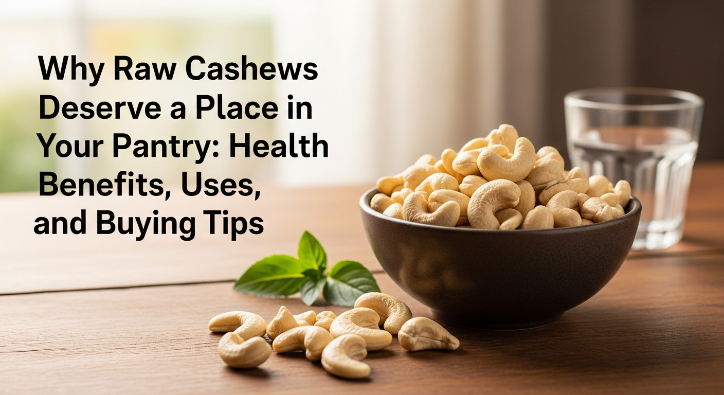 Why Raw Cashews Deserve a Place in Your Pantr..