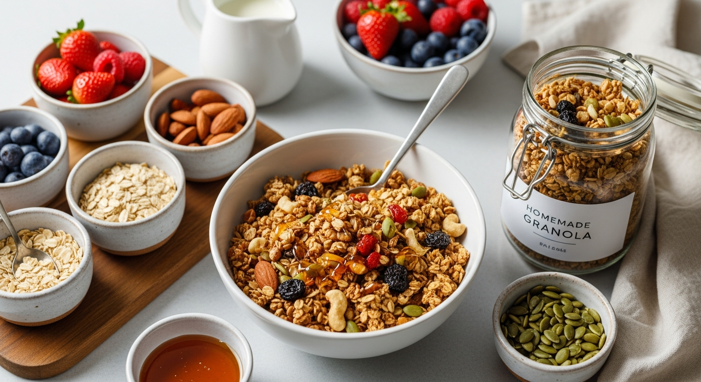 Homemade Granola: The Delicious and Nutritiou..