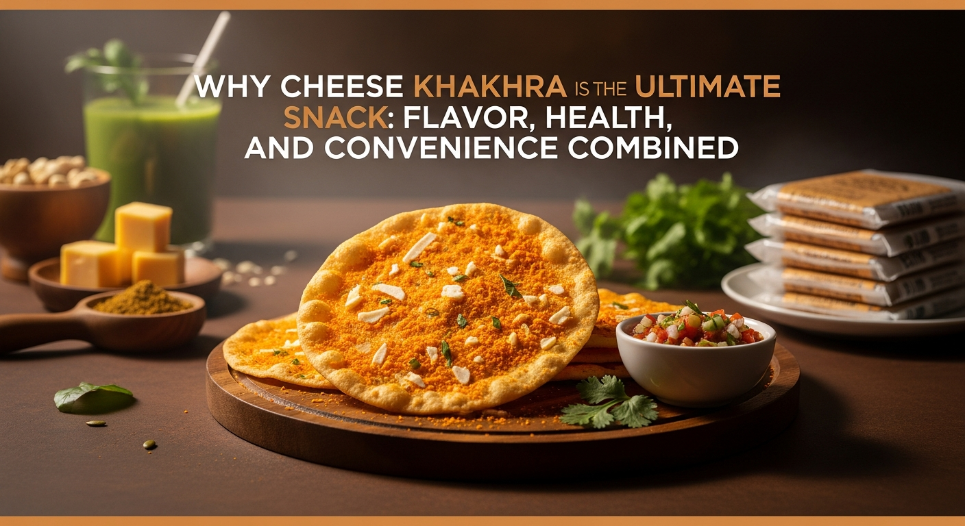 Why Cheese Khakhra is the Ultimate Snack: Fla..