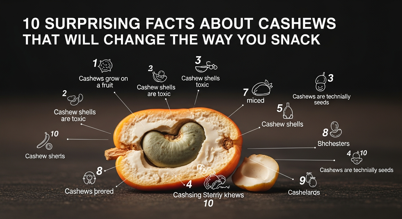 Surprising Facts About Cashews That Will Chan..