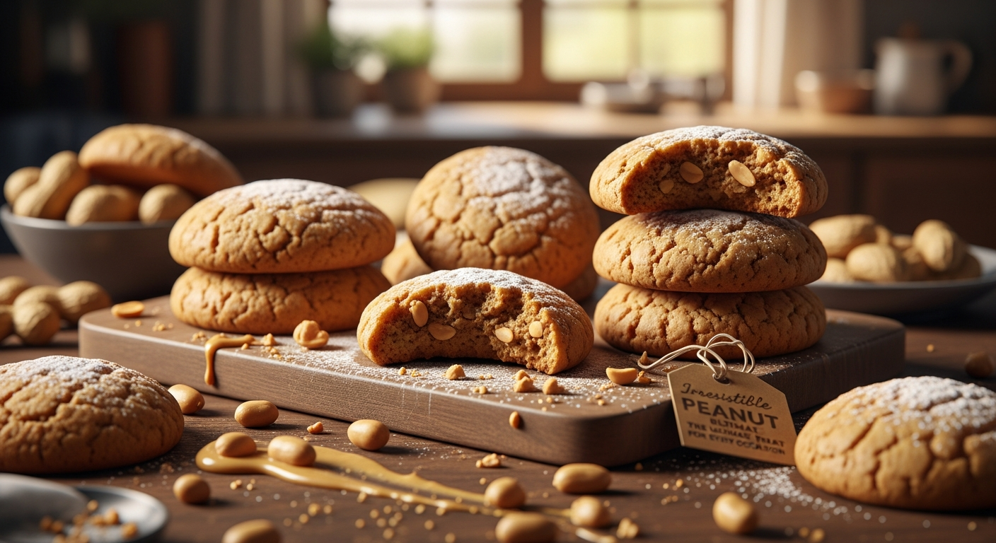 Explore the best peanut cookies recipe with c..