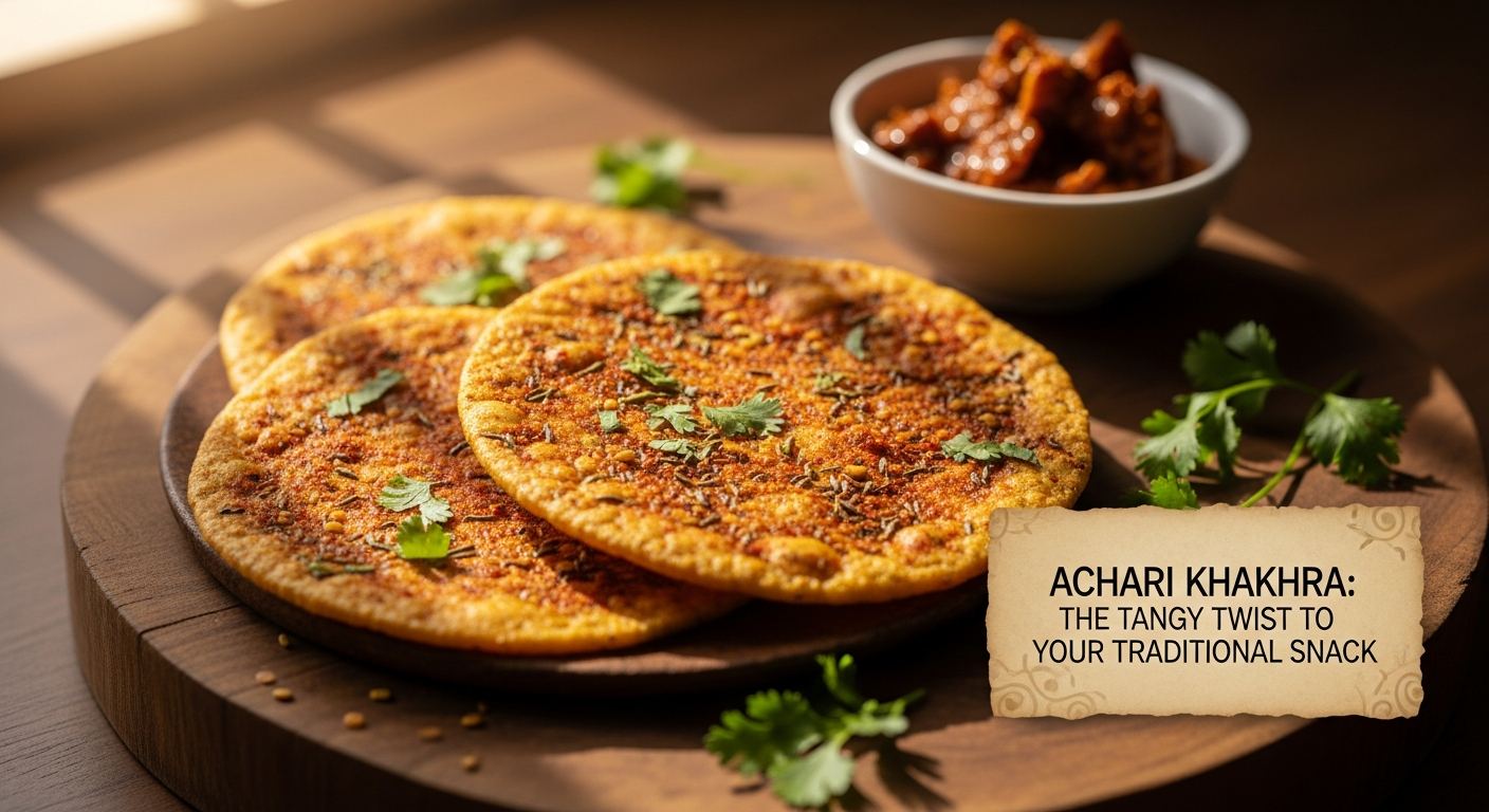 Achari Khakhra: The Tangy Twist to Your Tradi..