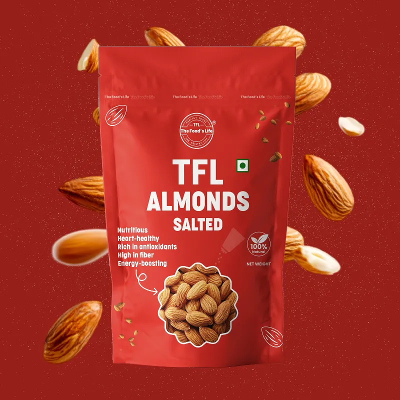 Salted Almonds 400 gm