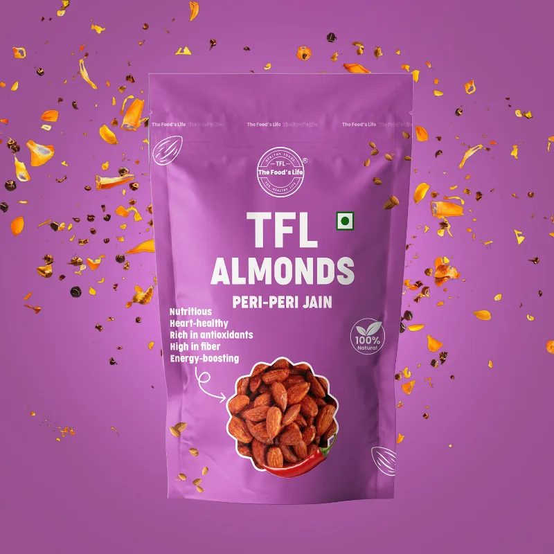 Peri-Peri Jain Almonds 400 gm