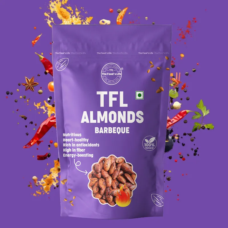 Barbeque Almonds 400 gm