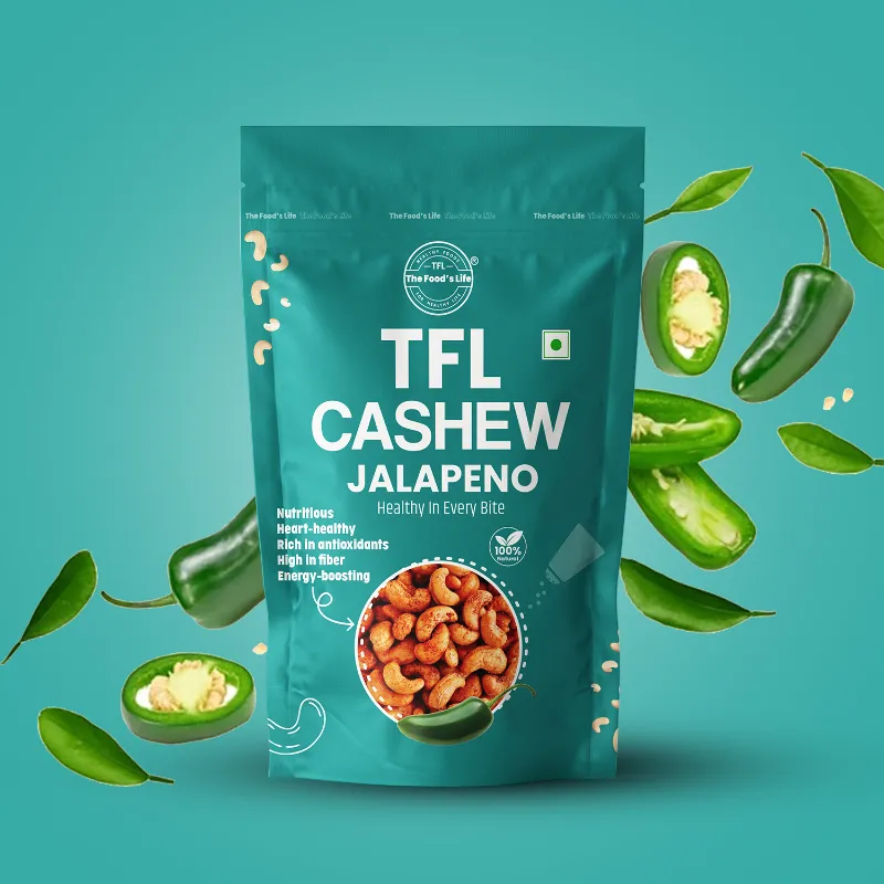 Jalapeno Cashews 400 gm