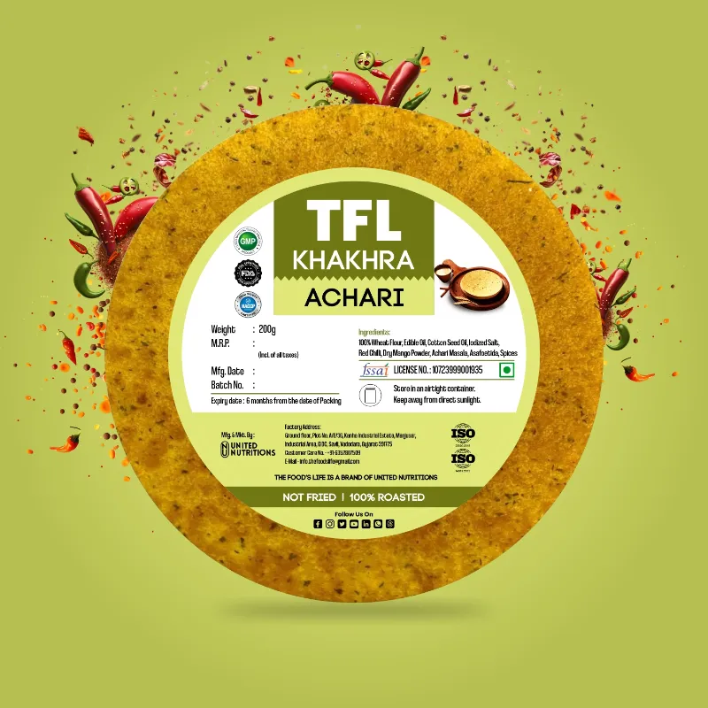 Achari Khakhra 200 gm