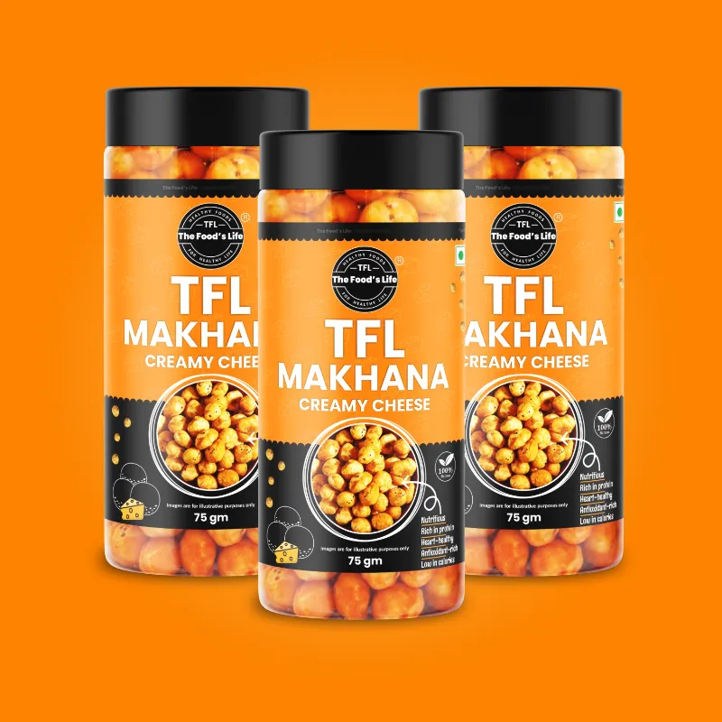 CREAMY CHEESE MAKHANA 75 GR PACK 3 CREAMY CHEESE MAKHANA 75 GR PACK 3