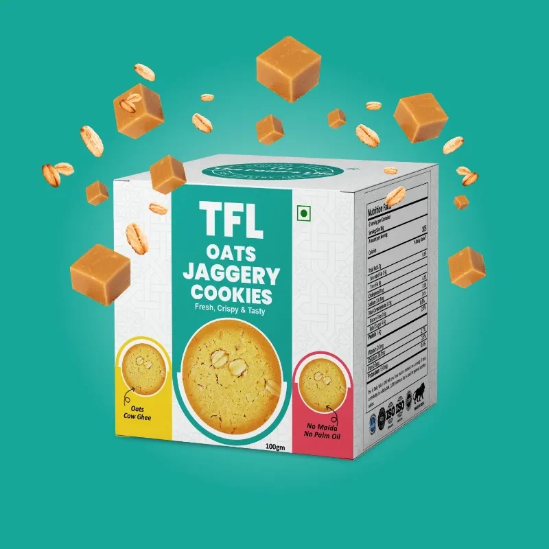 Oats Jaggery Cookies 100 gm