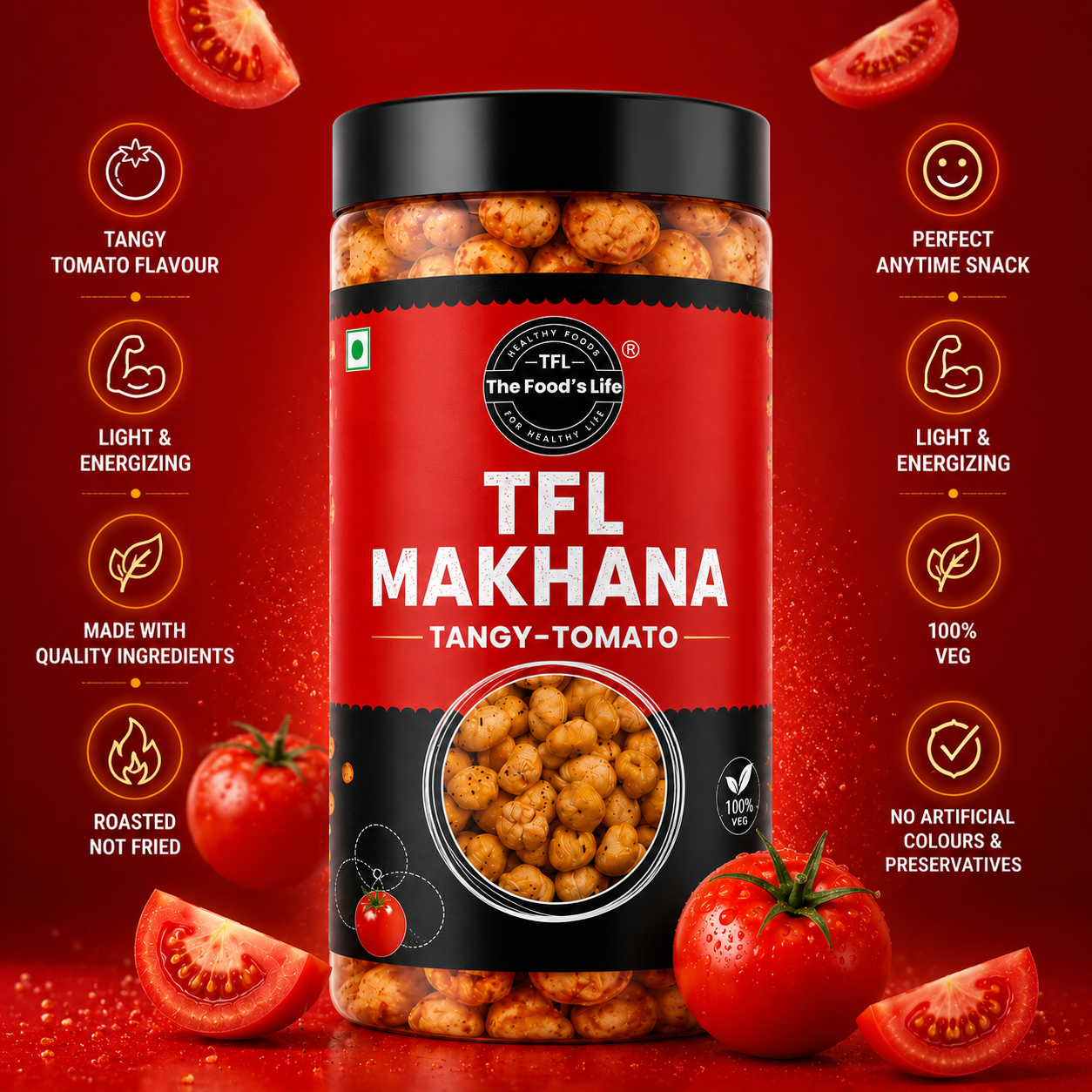 TFL Makhana Tangy Tomato